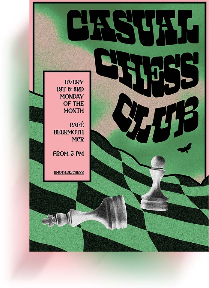 Casual Chess Club poster